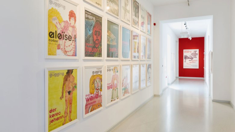 Ausstellungsplakate, © Markus Gradwohl Ausstellungsplakate, © Markus Gradwohl