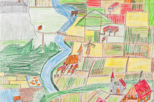 Volksschule Oberwaltersdorf 4C - 2. Zeichnung, © Volksschule Oberwaltersdorf Volksschule Oberwaltersdorf 4C - 2. Zeichnung, © Volksschule Oberwaltersdorf