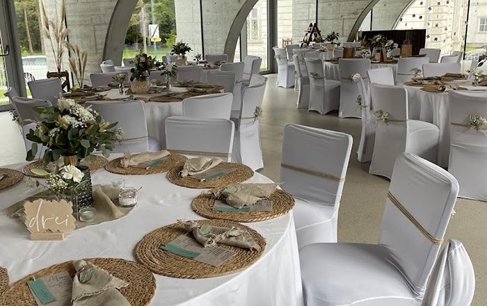Detail Hochzeitstafel, © Starlinger Detail Hochzeitstafel, © Starlinger