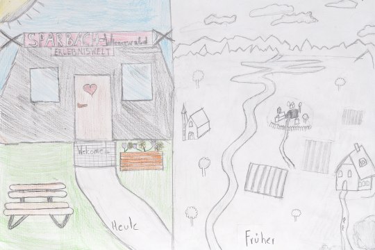 Volksschule Oberwaltersdorf 4A - 2. Zeichnung, © Volksschule Oberwaltersdorf Volksschule Oberwaltersdorf 4A - 2. Zeichnung, © Volksschule Oberwaltersdorf