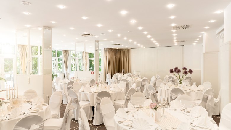 Hochzeitsssaal Hotel Höldrichsmühle, © Hotel Höldrichsmühle Hochzeitsssaal Hotel Höldrichsmühle, © Hotel Höldrichsmühle