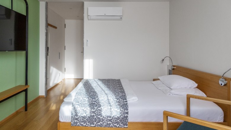 Hofblick Einzelzimmer Queensize, © Peter Hruska Hofblick Einzelzimmer Queensize, © Peter Hruska