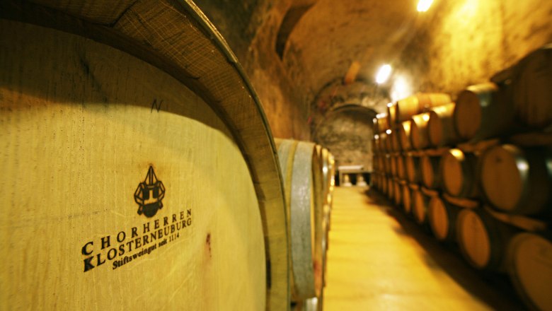 Wine cellar, © Stift Klosterneuburg Wine cellar, © Stift Klosterneuburg