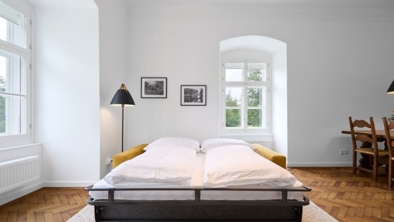 Wohnen wie ein Kaiser, © Schloss Laxenburg Betriebsgesellschaft m.b.H. Wohnen wie ein Kaiser, © Schloss Laxenburg Betriebsgesellschaft m.b.H.