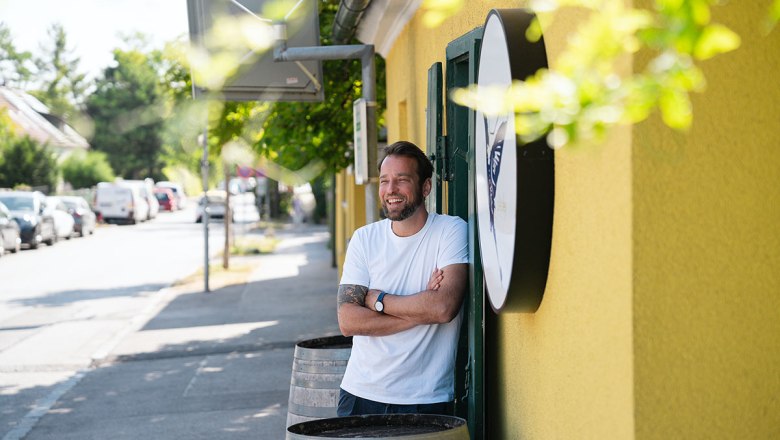 Johannes Ley - Host at Allerley, © Wienerwald Tourismus/Unleashed.at Johannes Ley - Host at Allerley