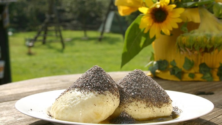 Germknödel, © Gasthaus Rath-Smetana Germknödel, © Gasthaus Rath-Smetana