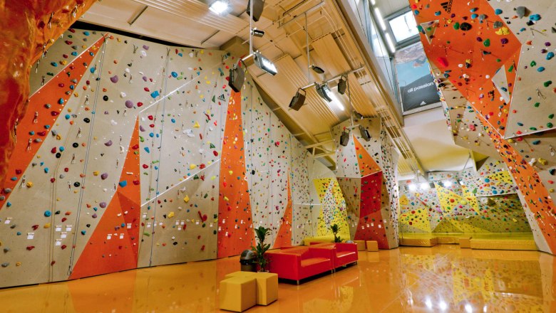 Climbing facility Klosterneuburg, © alpenverein Climbing facility Klosterneuburg, © alpenverein