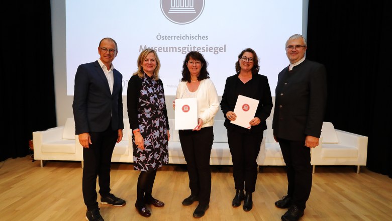 Auszeichnung Österreichisches Museumsgütesiegel, © Museum Traiskirchen Auszeichnung Österreichisches Museumsgütesiegel, © Museum Traiskirchen