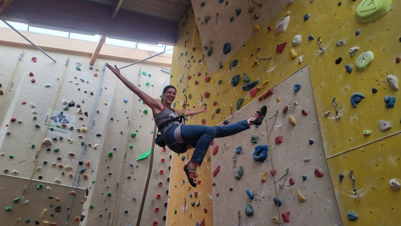 Indoor climbing course, © Christoph Steiner Indoor climbing course, © Christoph Steiner