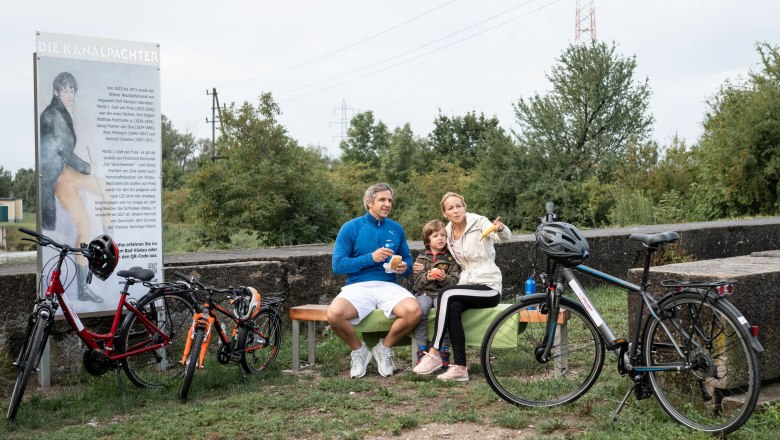 Kanalpächter-Sitzbank, © Silke Ebster Kanalpächter-Sitzbank, © Silke Ebster