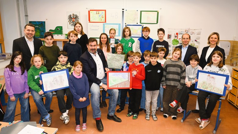 Malwettbewerb Volksschule Purkersdorf, © Wienerwald Tourismus/baden media Malwettbewerb Volksschule Purkersdorf, © Wienerwald Tourismus/baden media