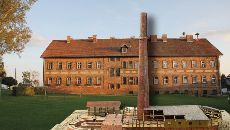 Das Ziegelwerk mit einem Modell eines ehemaligen Ringofens, © Marktgemeinde Leopoldsdorf Das Ziegelwerk mit einem Modell eines ehemaligen Ringofens, © Marktgemeinde Leopoldsdorf