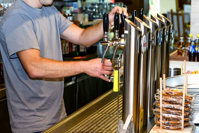 Bier vom Faß, © Laabacher Weinschenke Bier vom Faß, © Laabacher Weinschenke