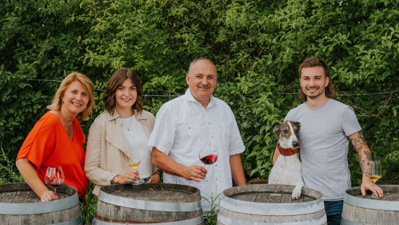 Die Landauer-Gispergs, © Winzerhof Landauer-Gisperg Die Landauer-Gispergs, © Winzerhof Landauer-Gisperg