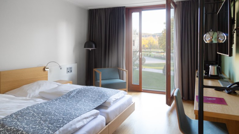 Parkblick Deluxe Doppelzimmer, © Peter Hruska Parkblick Deluxe Doppelzimmer, © Peter Hruska