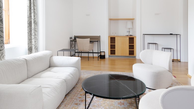 Schloss Suite Schlafzimmer, © Peter Hruska Schloss Suite Schlafzimmer, © Peter Hruska