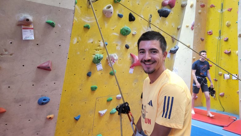 Indoor climbing course, © Christoph Steiner Indoor climbing course, © Christoph Steiner