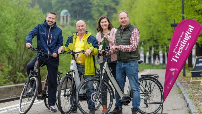 Anradeln in Berndorf, © Wienerwald Tourismus/Christian Husar Anradeln in Berndorf, © Wienerwald Tourismus/Christian Husar