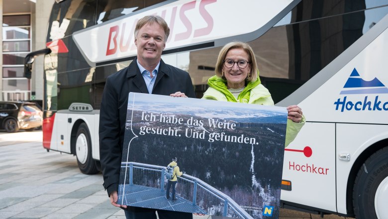 Landeshauptfrau und NÖWerbung, © Attila Molnár Landeshauptfrau und NÖWerbung, © Attila Molnár