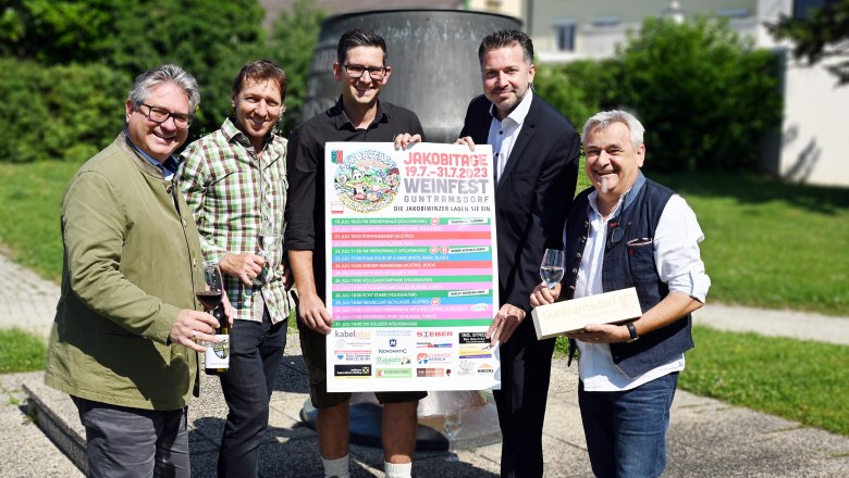 Ankündigung Jakobitage Guntramsdorf, © Wienerwald Tourismus/Sonja Pohl Ankündigung Jakobitage Guntramsdorf, © Wienerwald Tourismus/Sonja Pohl