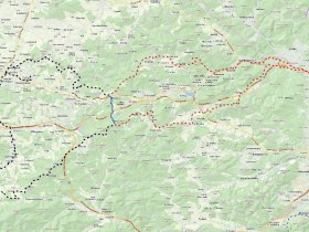 Wiental Elsbeere Tour - gesamter Verlauf inklusive Verbindungsstrecke, © Wienerwald