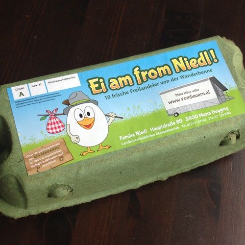 Niedl-Eier, wir leben frei!
