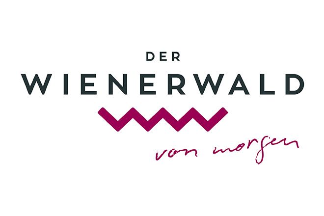 Der Wienerwald von morgen Schriftzug