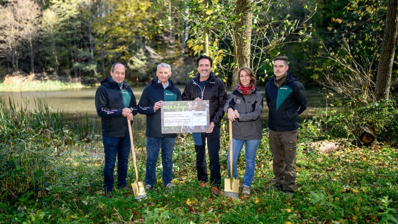 Biotopsanierung im Wienerwald, © oebf/Imre Antal