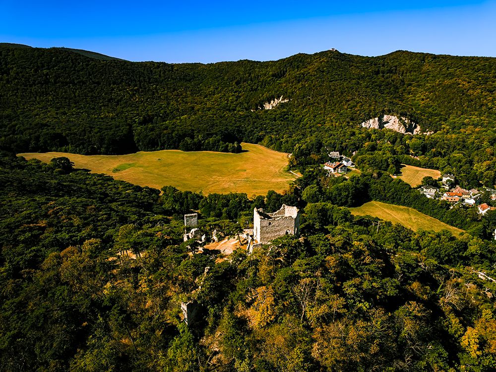Mödling castle ruins 