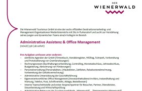 Stellenausschreibung Office Management , &copy; Wienerwald Tourismus