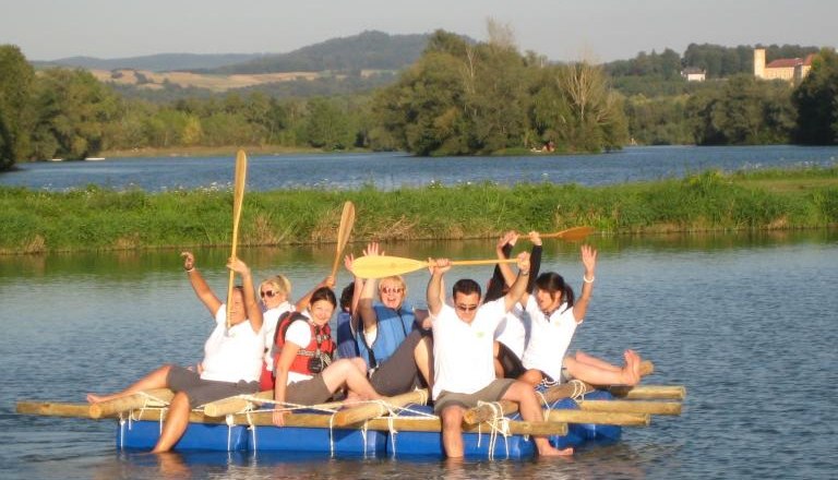 Flo&szlig;bauen, &copy; Florian Schober