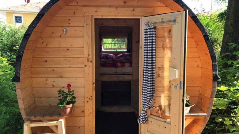 Schlaffass von au&szlig;en, &copy; Schlaffass