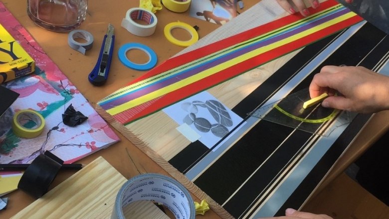 Tape Art Workshop, © Florian Schober