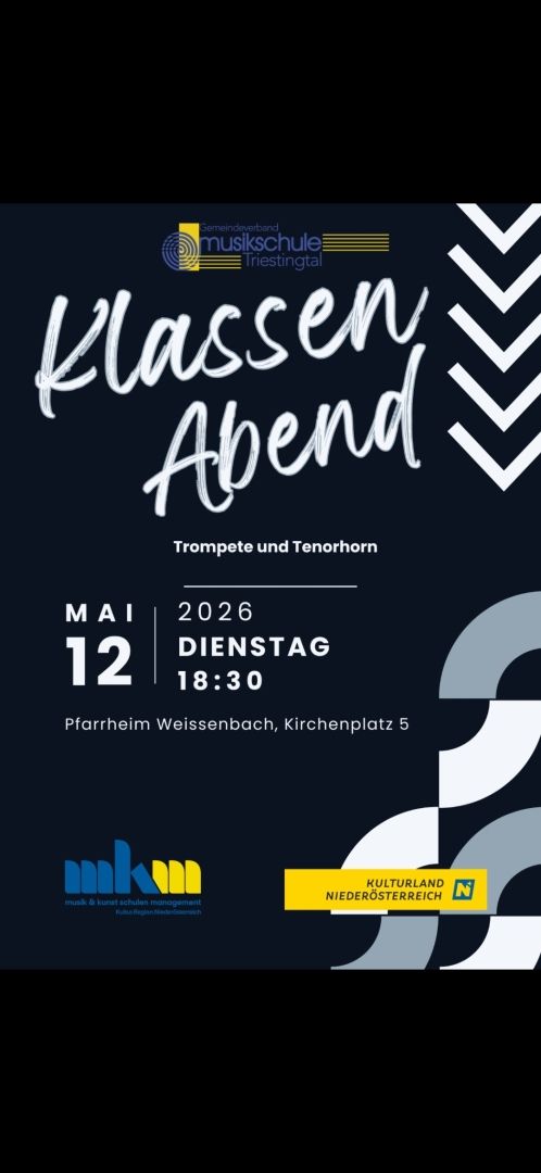 ein schwarz-weißes Plakat mit weißem Text