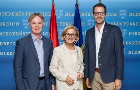 Antrittsbesuch Marcus Linford, © NLK/ Khittl  