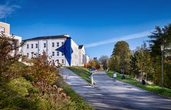 Umgeben von der malerischen Natur des Wienerwaldes, strahlt das Zentrum für Art Brut eine kreative Energie aus, die Besucher in ihren Bann zieht. Die harmonische Verbindung von Kunst und Landschaft lädt dazu ein, die Seele baumeln zu lassen und die inspirierenden Werke zu entdecken.