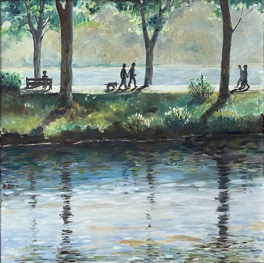 Eva Tuma, "Spaziergänger"