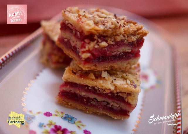 Preiselbeerschnitte für die Weihnachtszeit