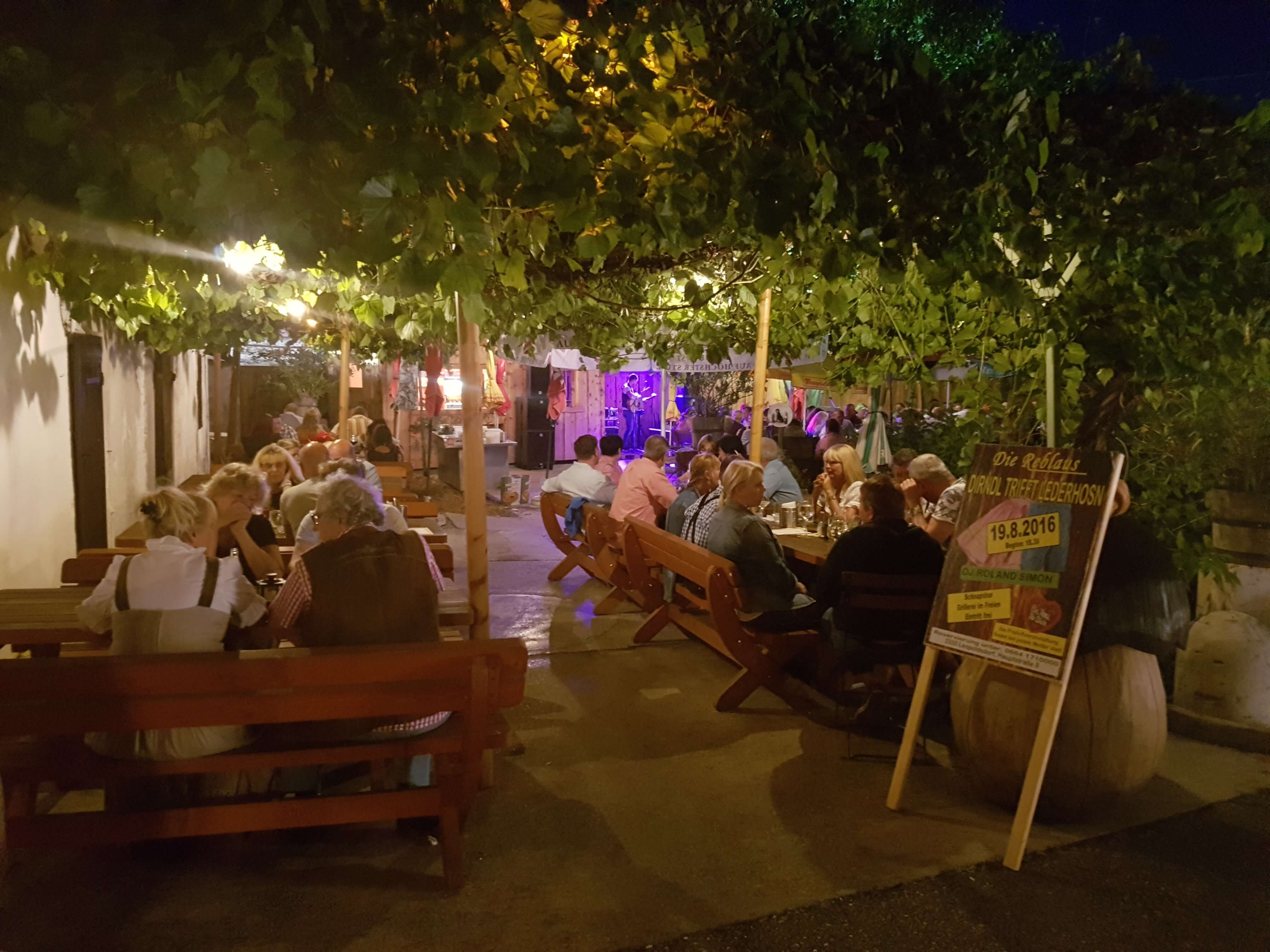 Garten im Sommer