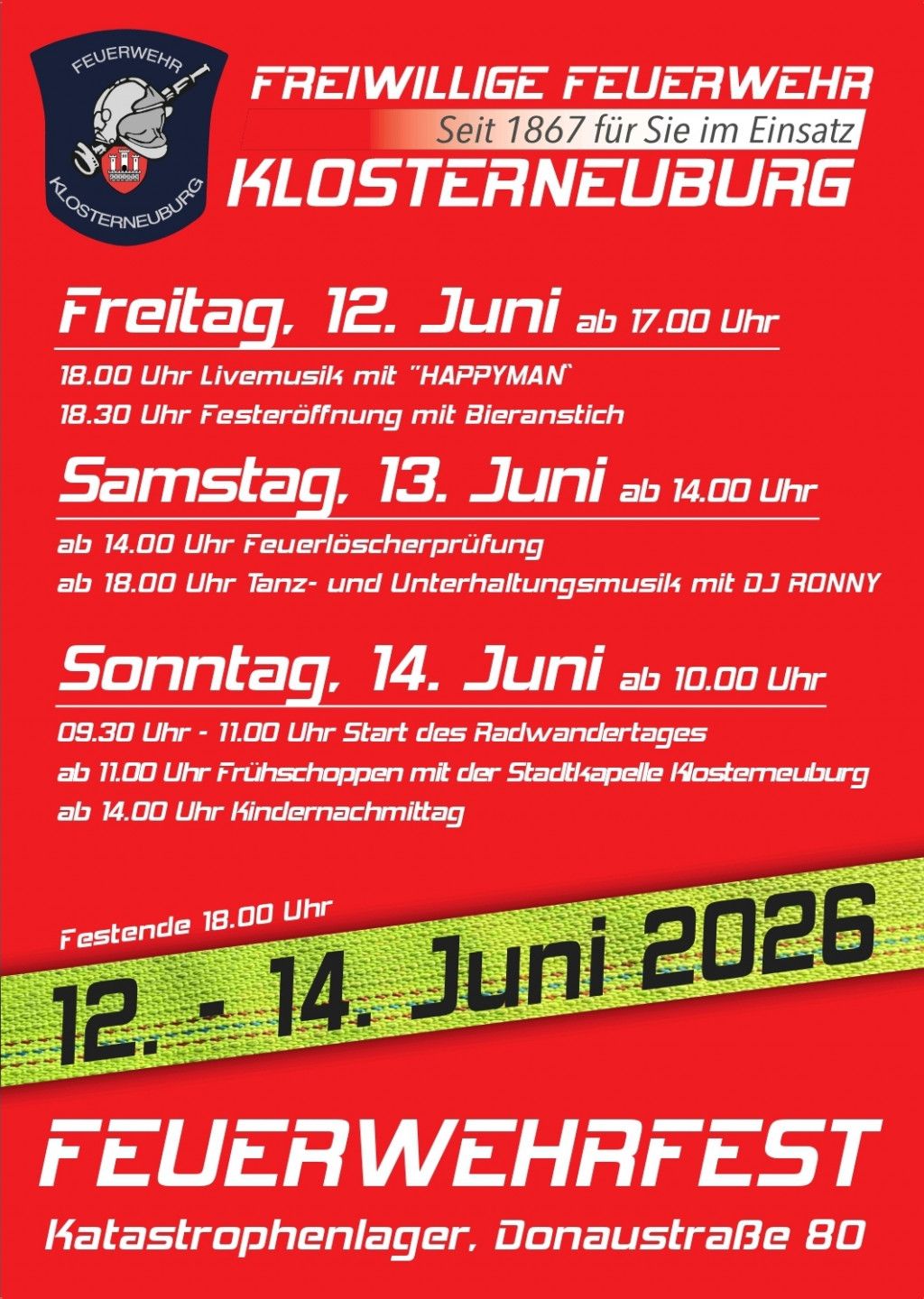 Feuerwehrfest Klosterneuburg