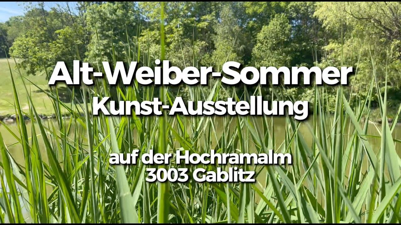  "Alt-Weiber-Sommer"-Kunstausstellung 2026 - Teilnahmekriterien