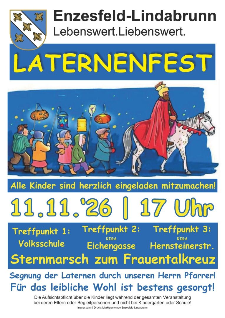 Plakat Laternenfest 2026