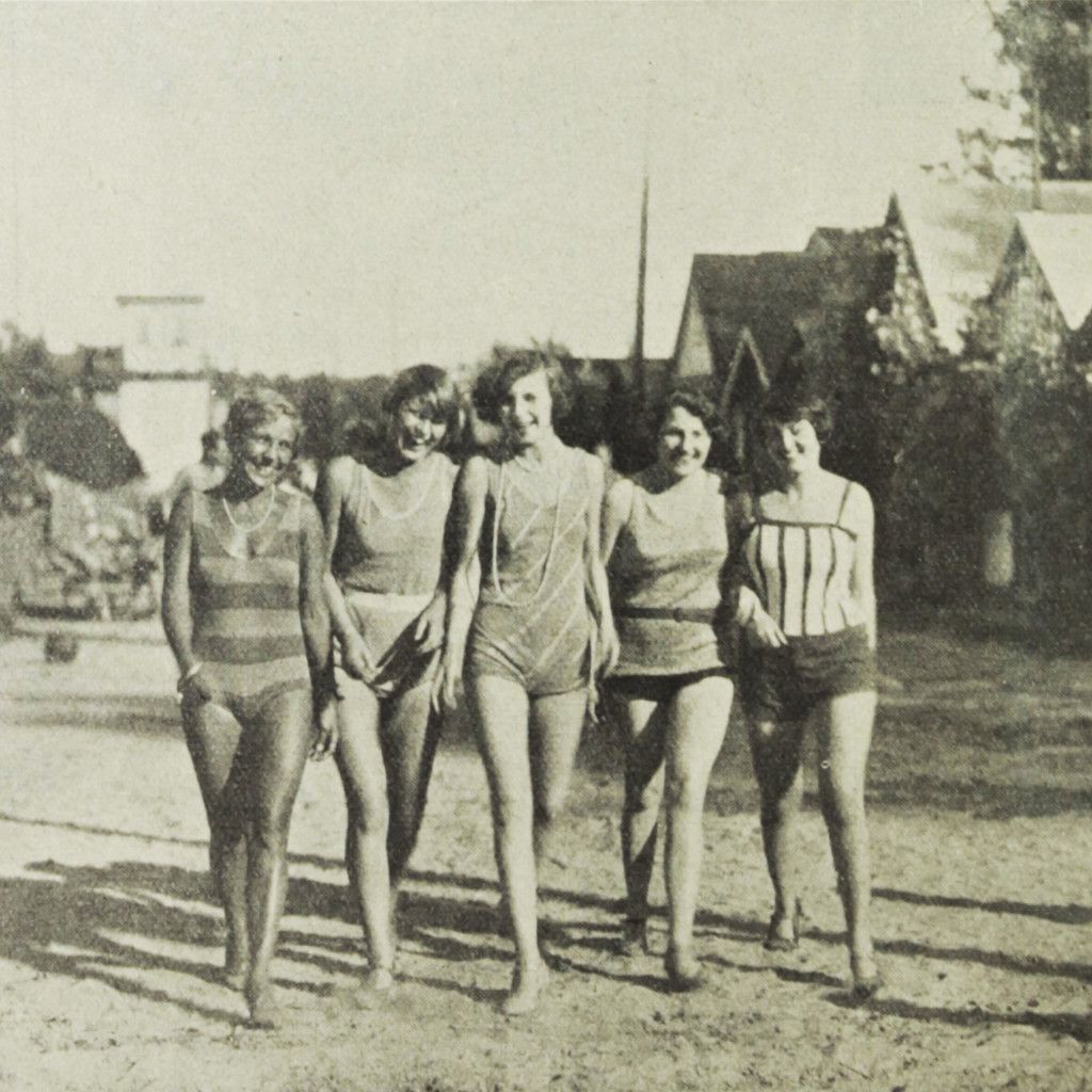 Sommer 1927 im Strombad Kritzendorf