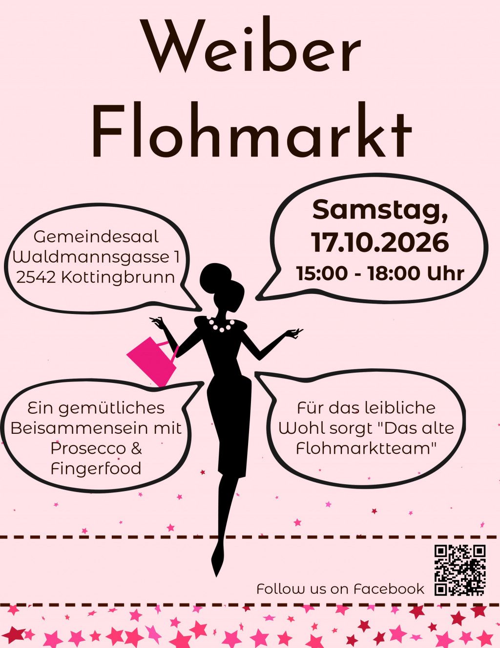 Flyer Weiberflohmarkt