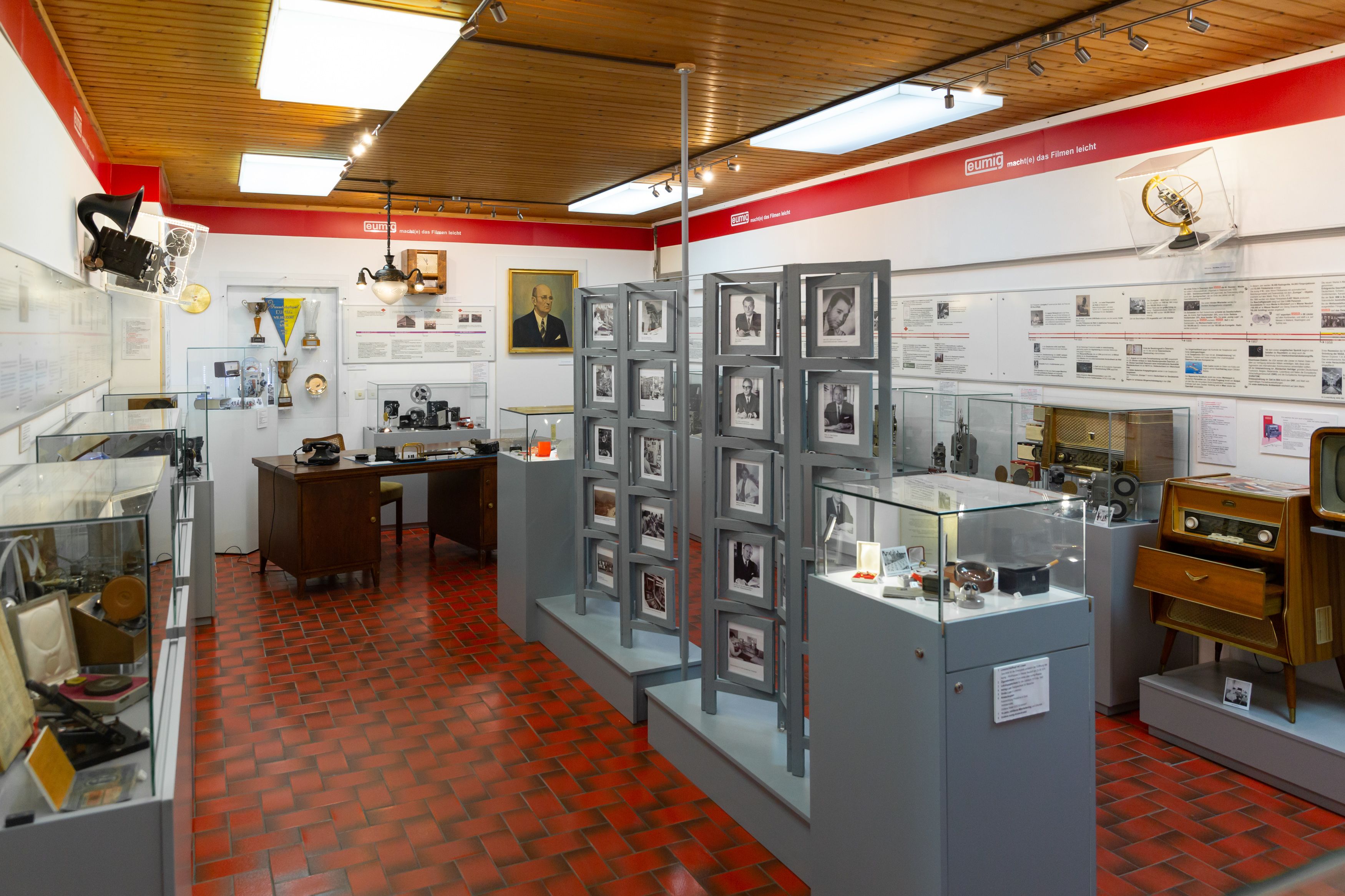 Ausstellung eumig im Spiegel der Zeit, Foto Peter Hruska