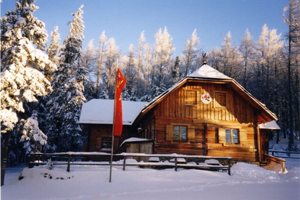 Gföhlberghütte im Winter, © Gföhlberghütte