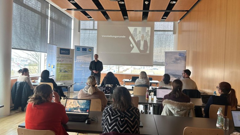 aktive Teilnehmer KI Workshop, © ecoplus Digital 