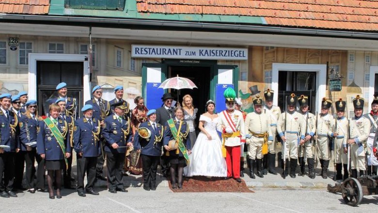 Emperor's birthday at the Kaiserziegel restaurant, &copy; Restaurant Kaiserziegel
