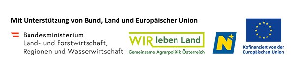 Logoleiste Radgenusstag, © LEADER