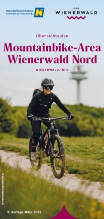 Übersichtsplan Mountainbike Area Wienerwald Nord